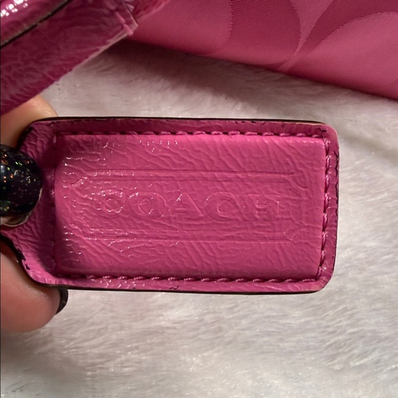 Coach Fuchsia Signature Tote w/tag - Picture 3 of 12